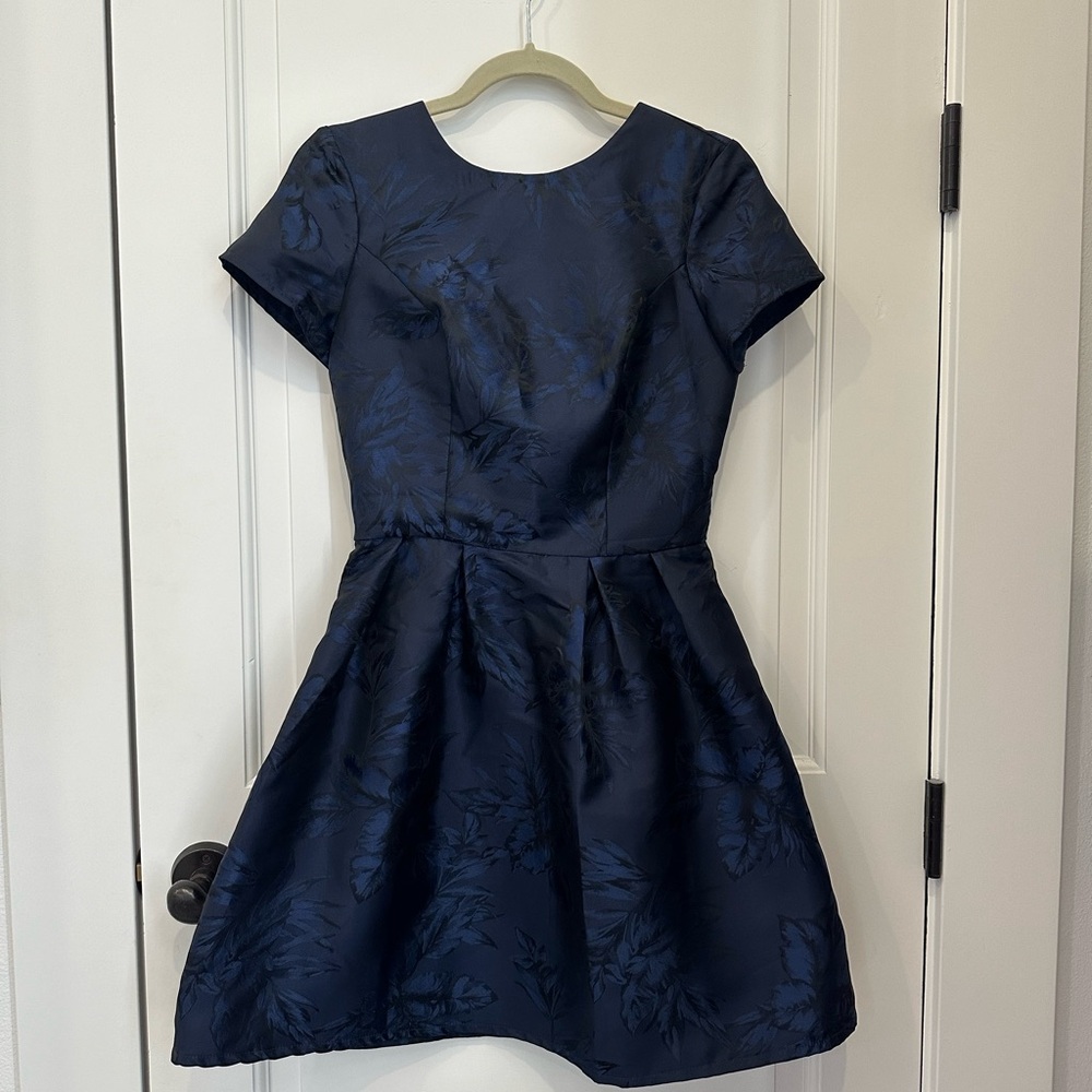 Chi Chi London navy blue mini dress Size 4
